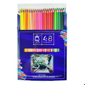 مداد رنگی 48 رنگ ام کیو MQ
